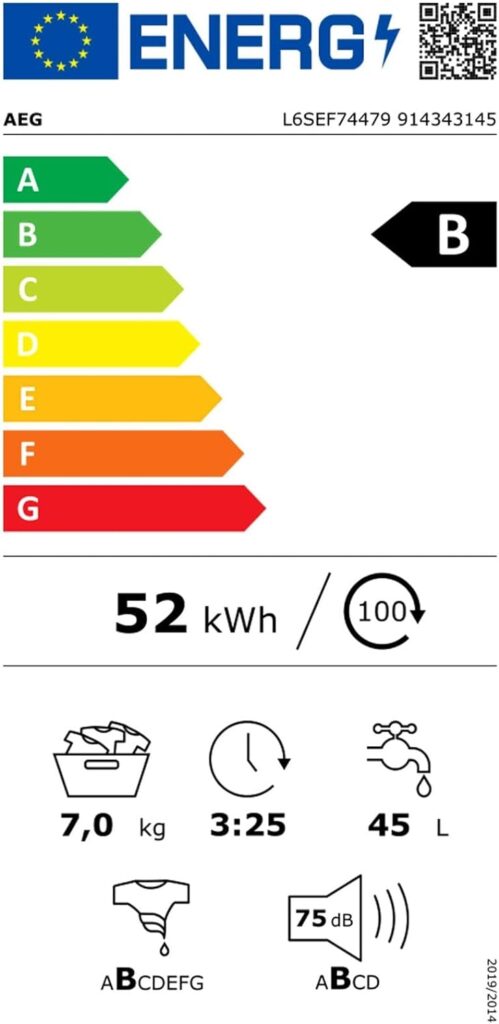 AEG L6SEF74479 Test - Energieeffizienz