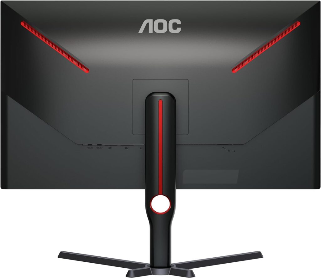 AOC Gaming U32G3X Test - Rückseite