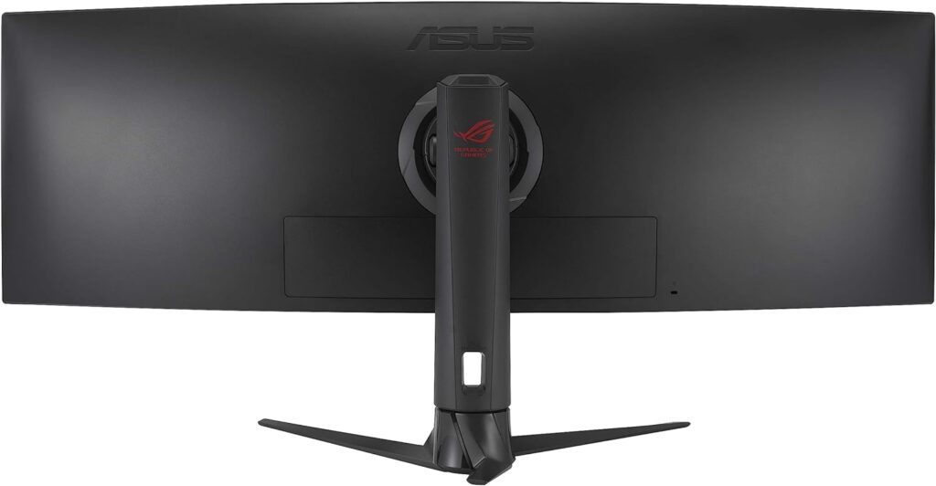 ASUS ROG Strix XG49WCR Test - Rückseite