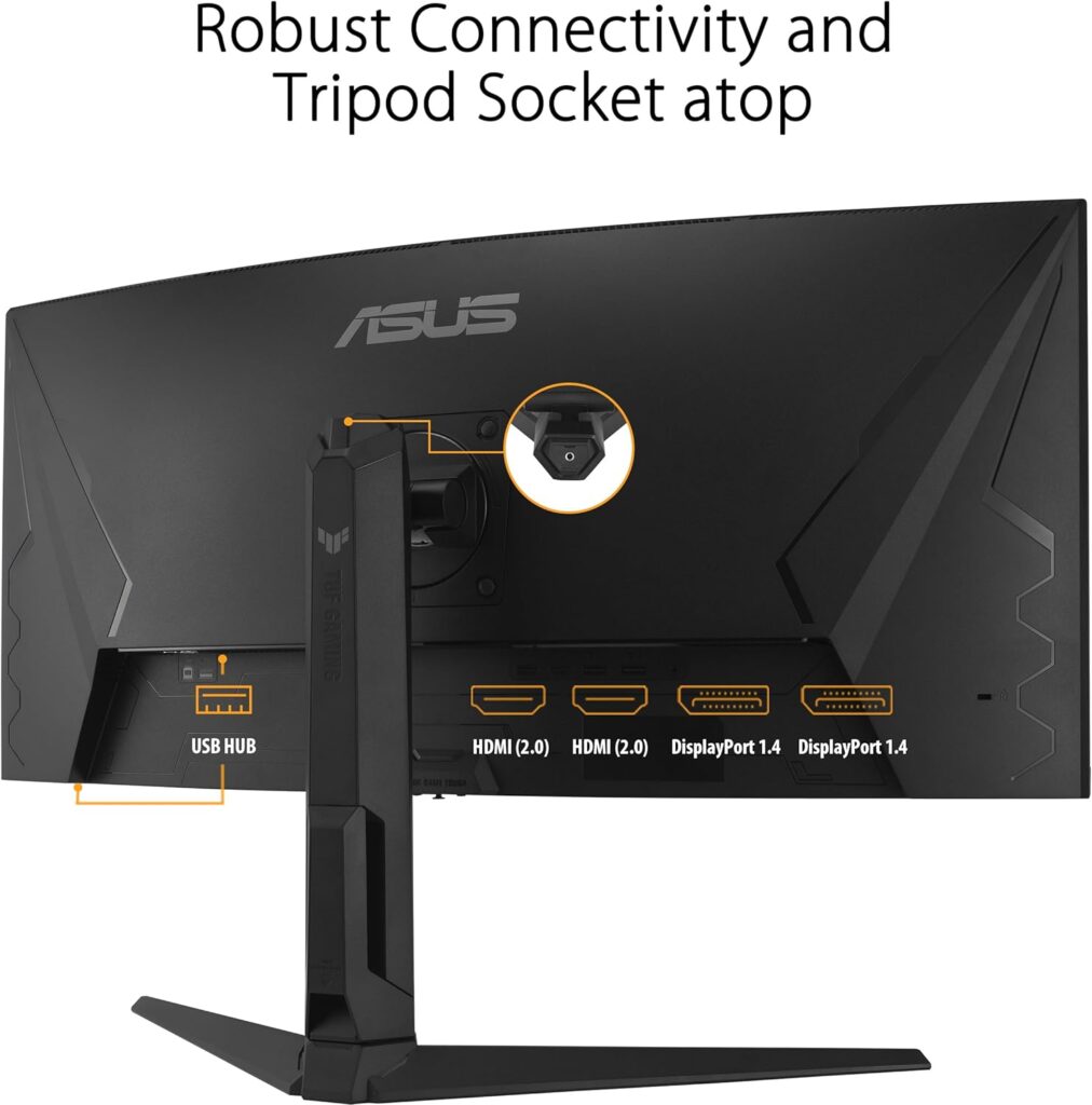 ASUS TUF Gaming VG34VQL3A - Anschlüsse