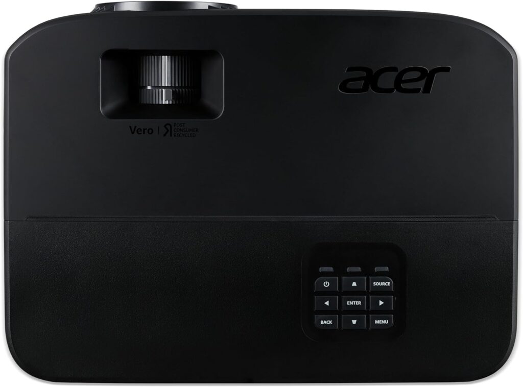 Acer Vero PD2527i Test - Bedienung