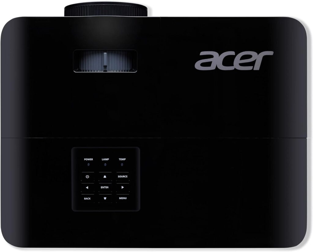 Acer X1228H Test - Oberfläche