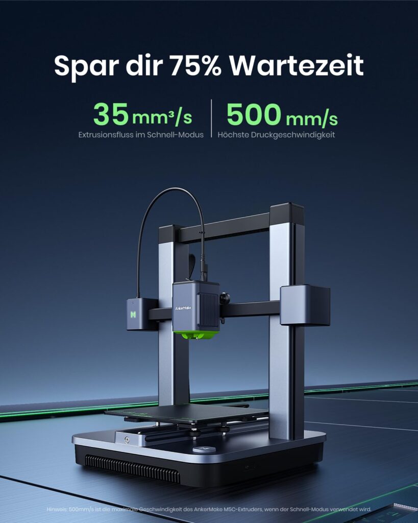 AnkerMake M5C Test - Druckgeschwindigkeit