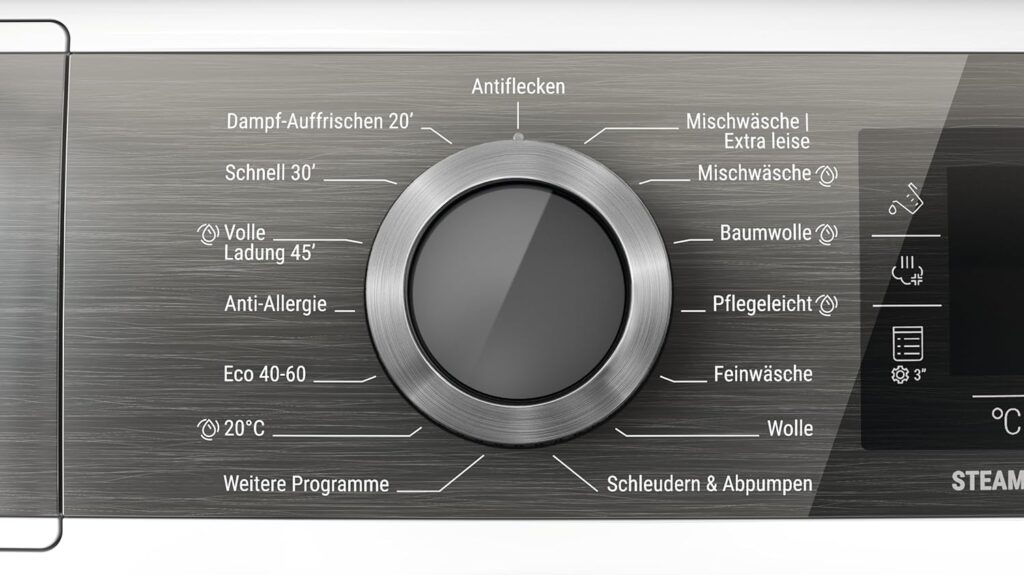 Bauknecht B7 99 SILENCE Test - Bedienung