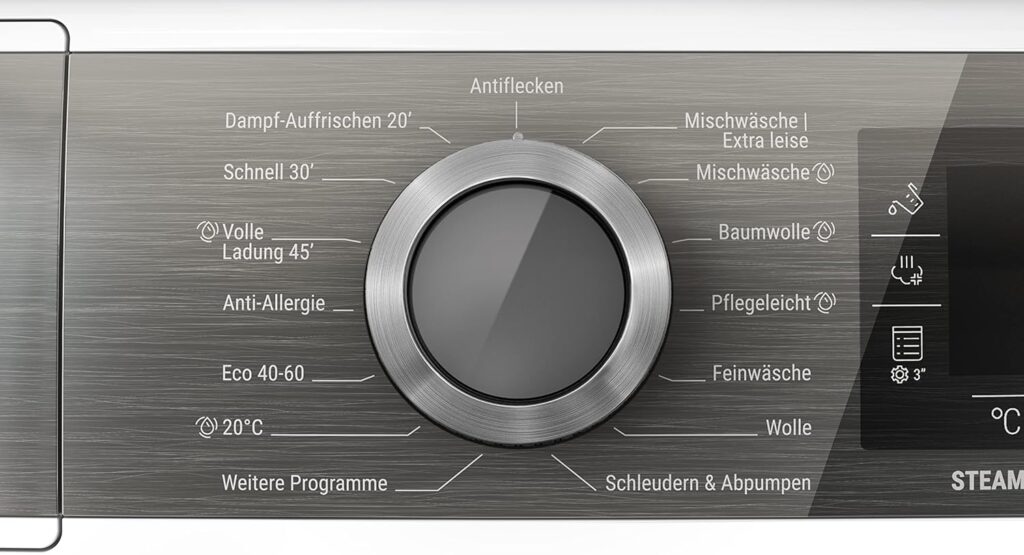 Bauknecht B8 W846WB DE Test - Programme