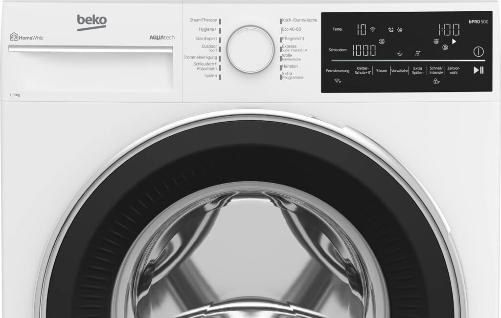 Beko B5WFT89418W Test - Displa