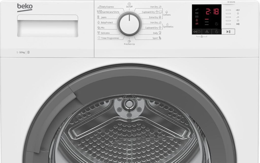 Beko DC 101230 Test - Display