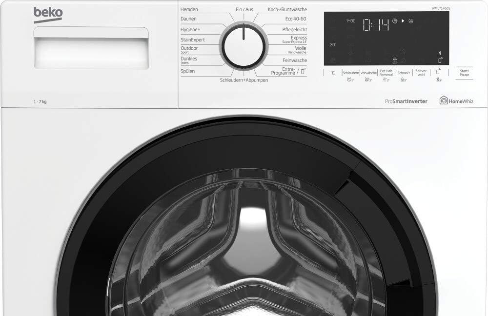 Beko WML71465S Test - Display & Porgramme