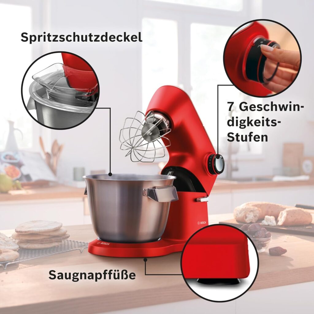 Bosch MUM9A66R00 Test - Ausstattung