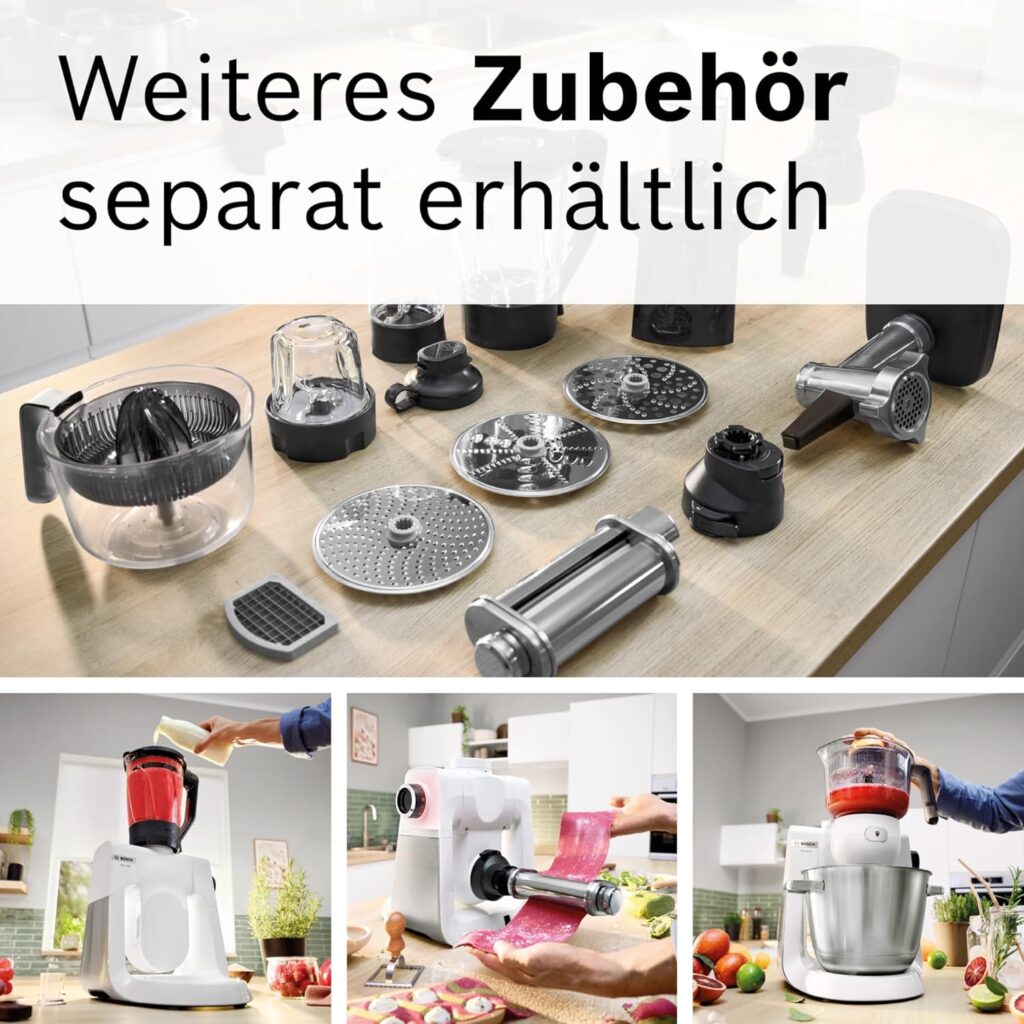 Bosch MUMS6EW13D Test - Zubehör