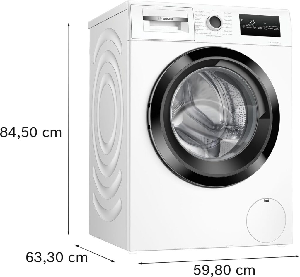 Bosch WAN282K3 Test - Maße