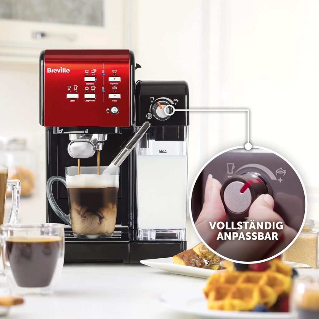 Breville PrimaLatte II Test - Anpassung