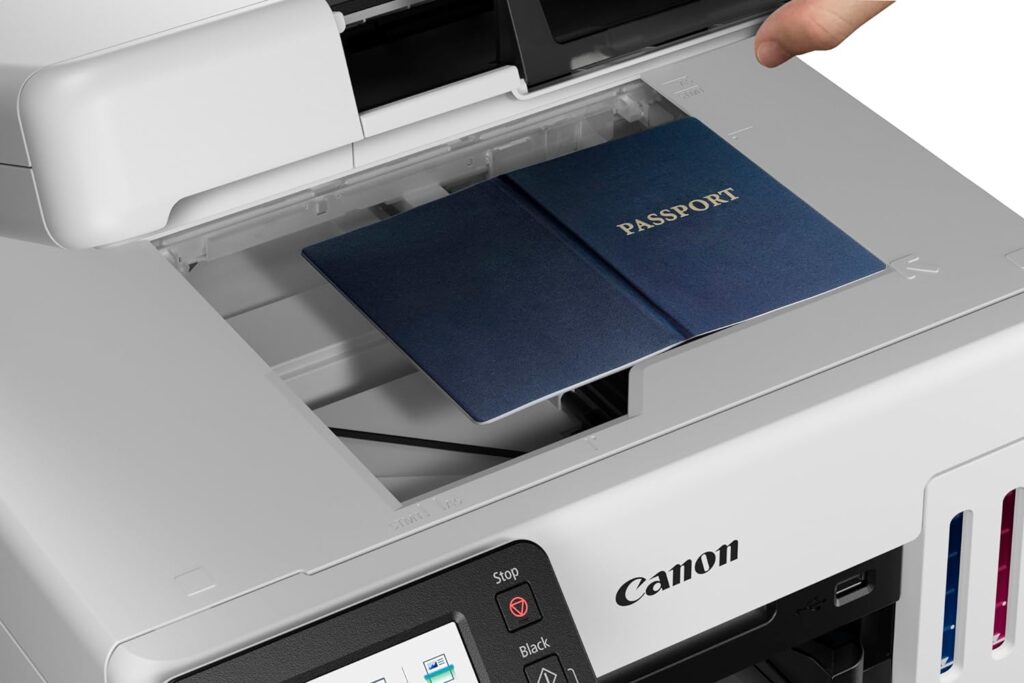 Canon Maxify GX6550 Test - Scanner