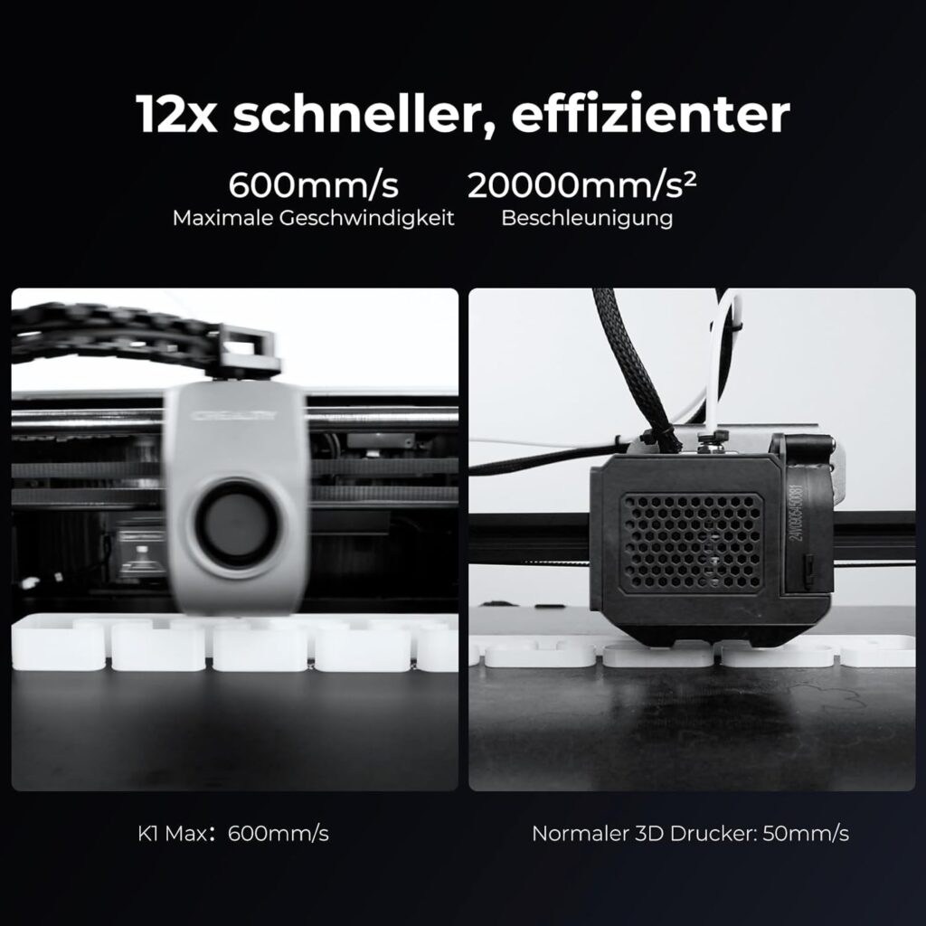 Creality K1 Max Test - Geschwindigkeit