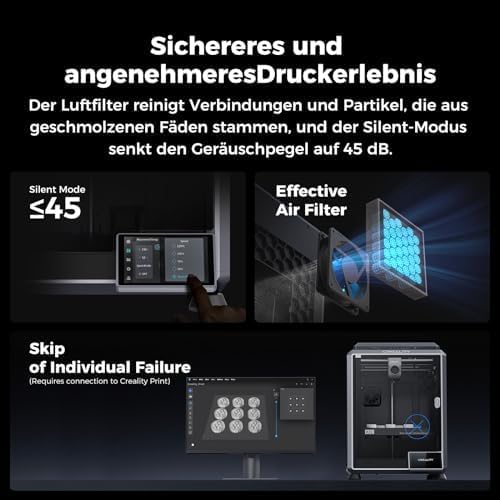 Creality K1C Test - Sicherheit