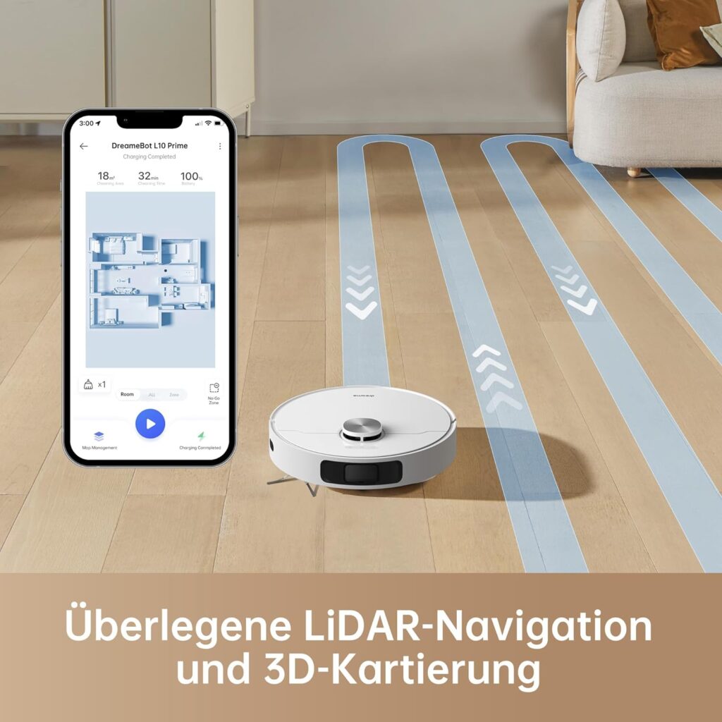 Dreame L10 Prime Test - Navigation