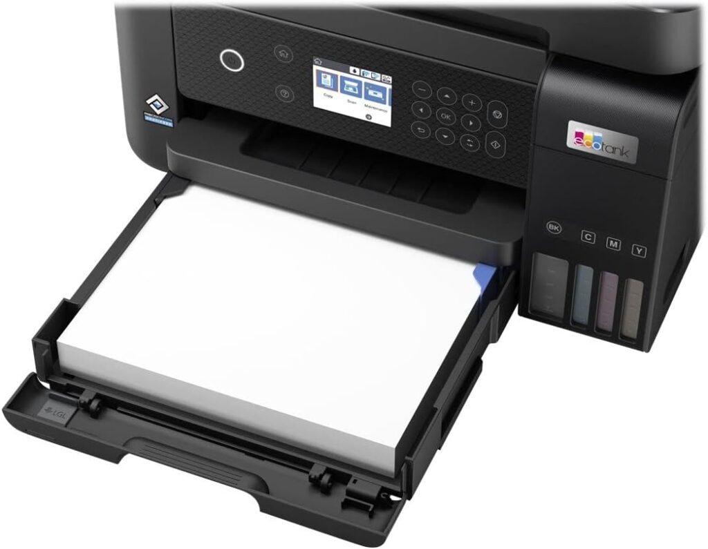 Epson EcoTank ET-3850 Test - Papierfach