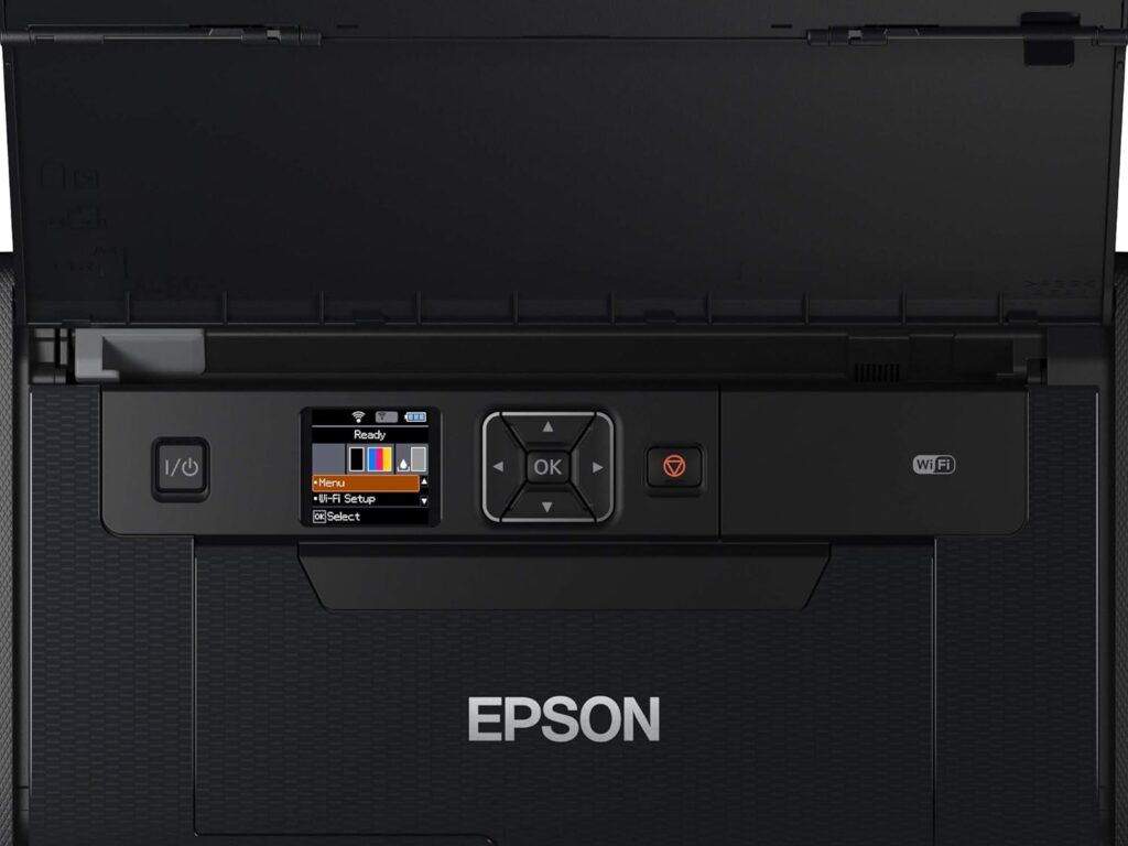 Epson WorkForce WF-100W Test - Display