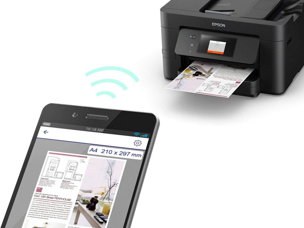 Epson Workforce Pro WF-4720DWF Test - App