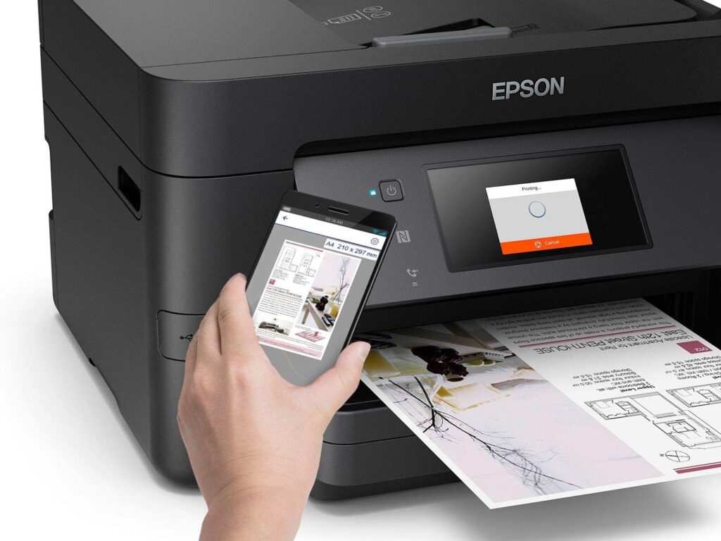 Epson Workforce Pro WF-4720DWF Test - Bedienung