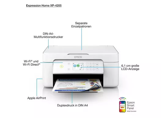 Epson XP-4205 Test - Ausstattung