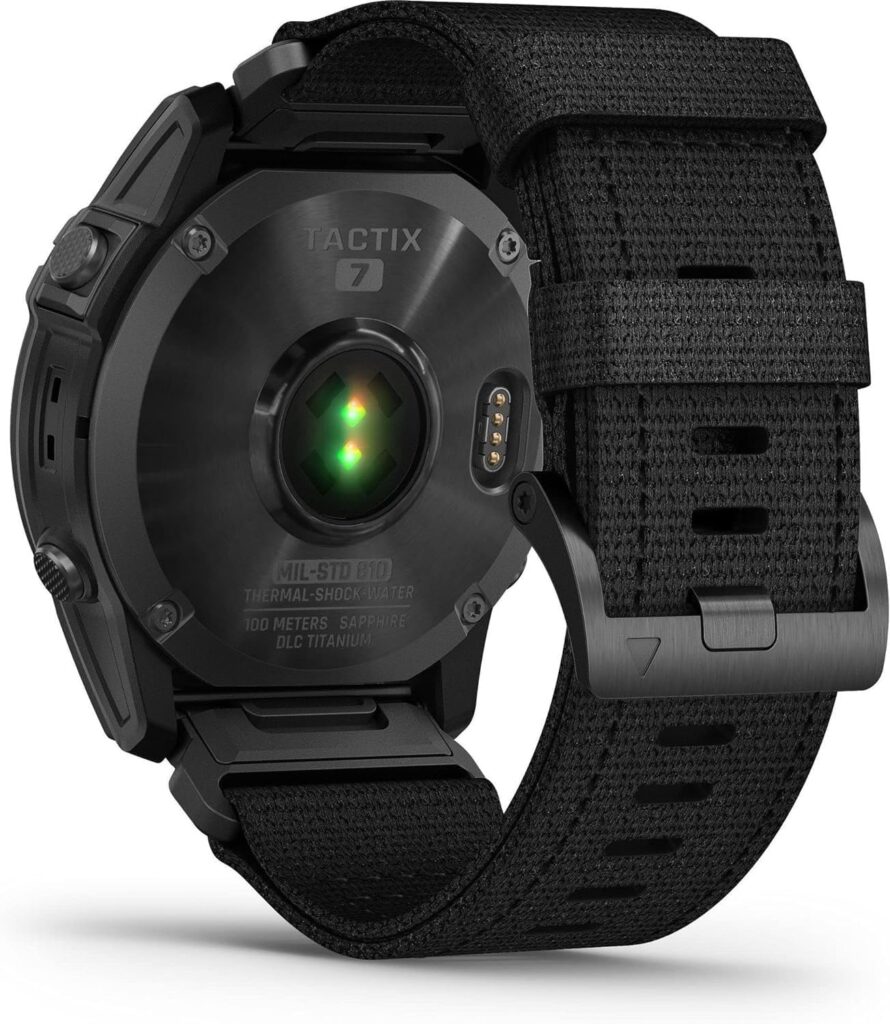 Garmin tactix 7 Pro Test - Rückseite