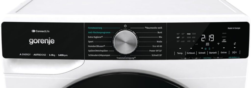 Gorenje WNS 94 AAT3 Test - Display