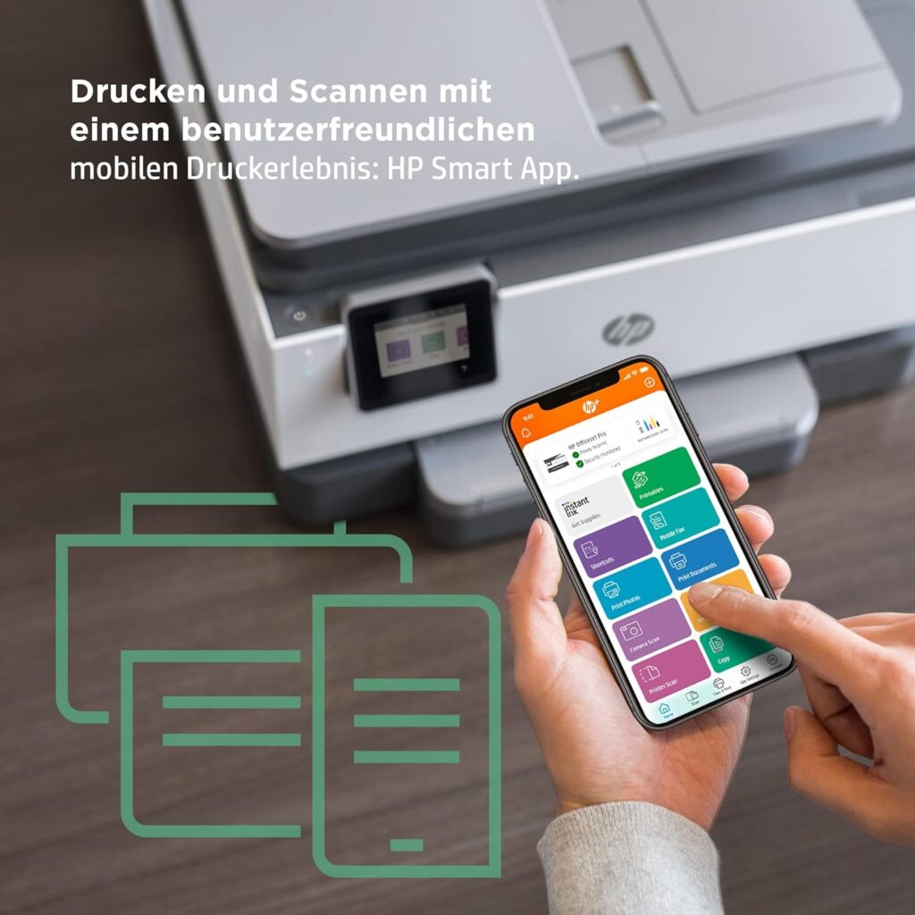 HP OfficeJet Pro 9012e Test - App