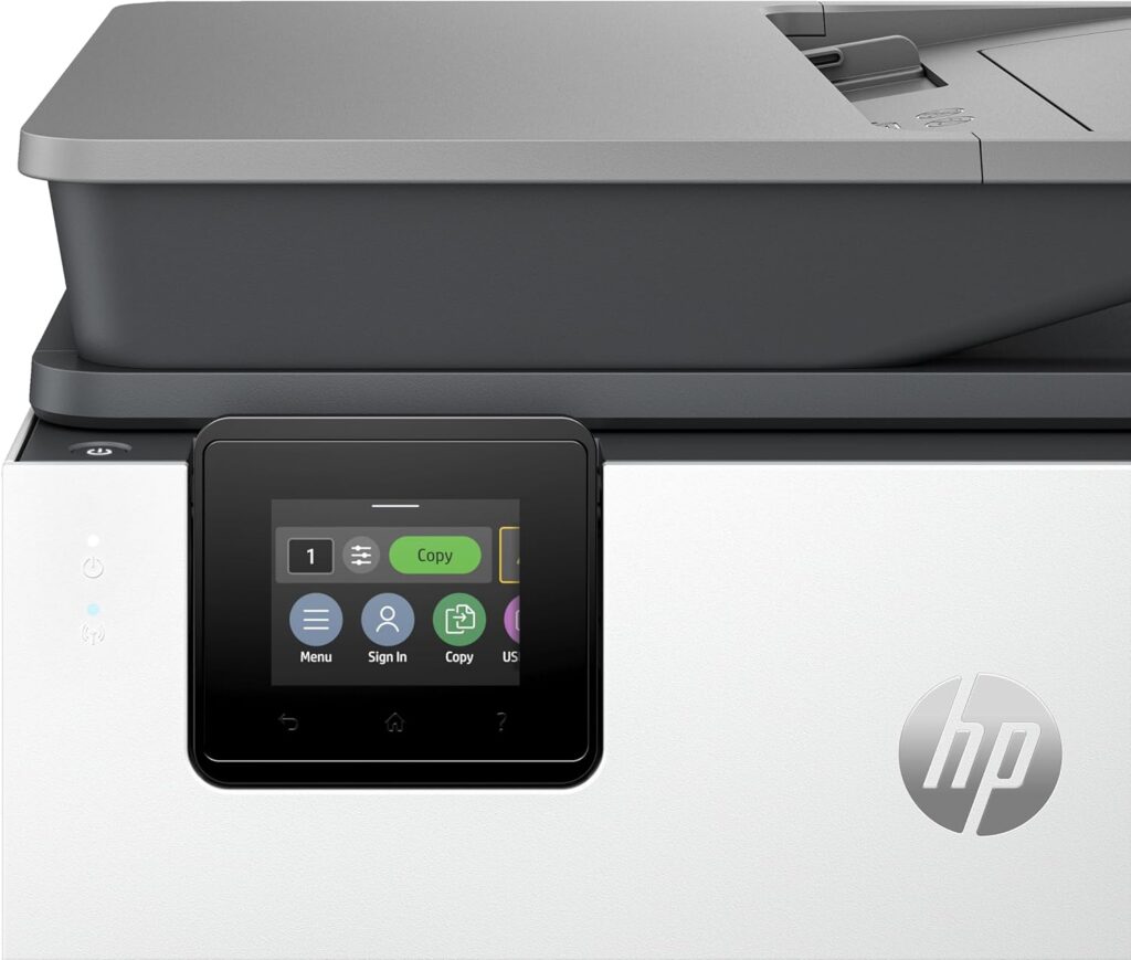 HP OfficeJet Pro 9120b Test - Display