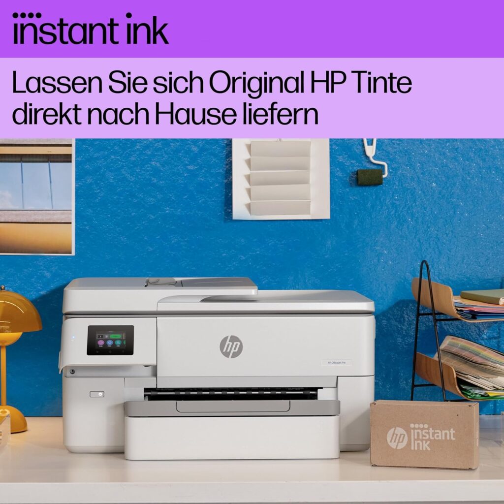 HP OfficeJet Pro 9720e Test - Tintenlieferung