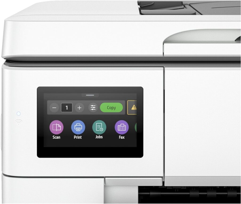 HP OfficeJet Pro 9730e Test - Display