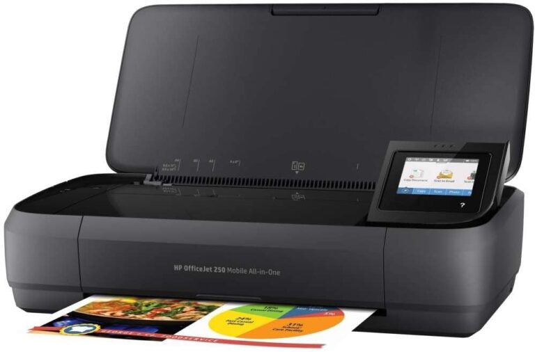 HP Officejet 250 Test - Druckqualität