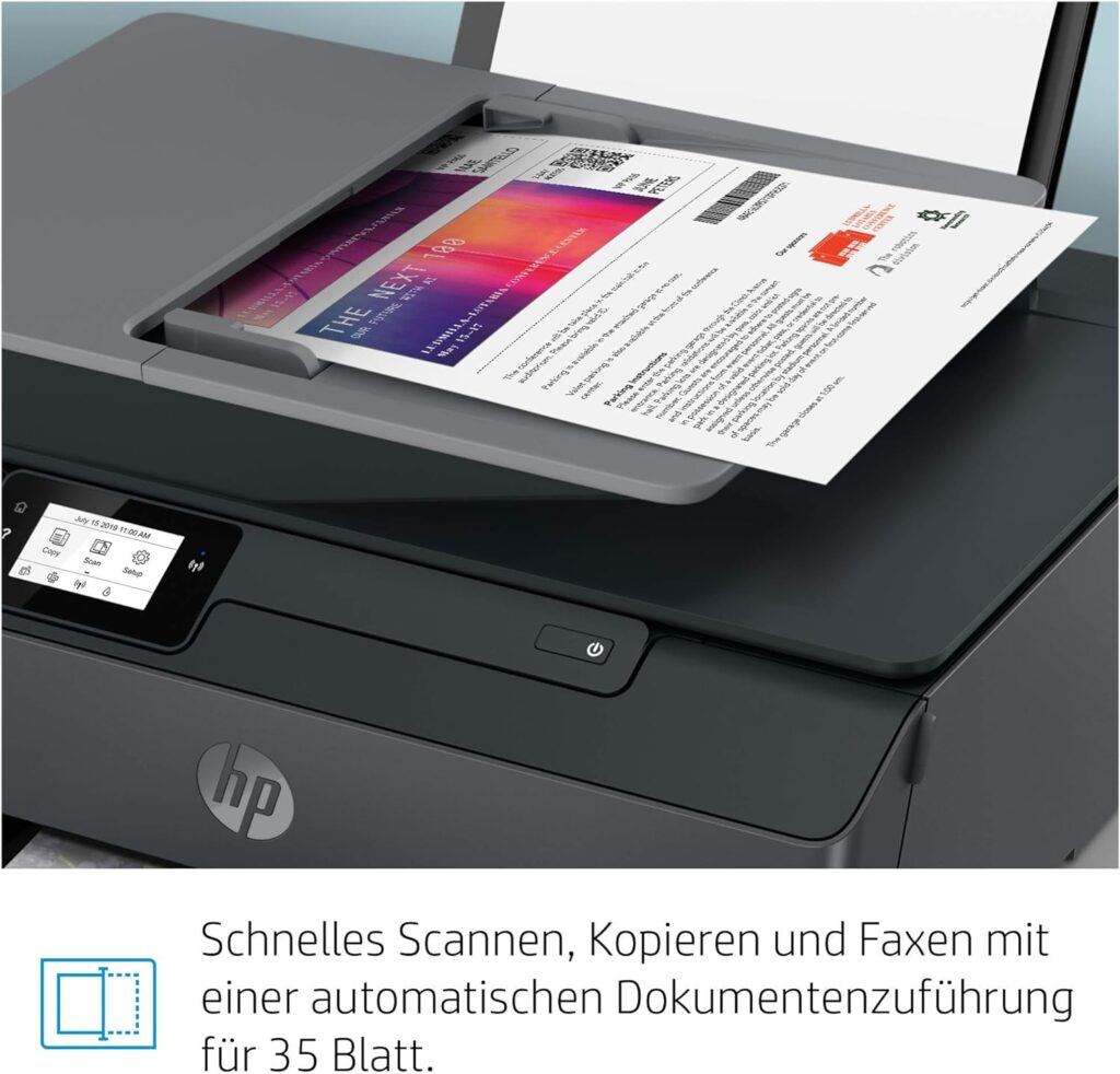 HP Smart Tank Plus 655 Test - Geschwindigkeit