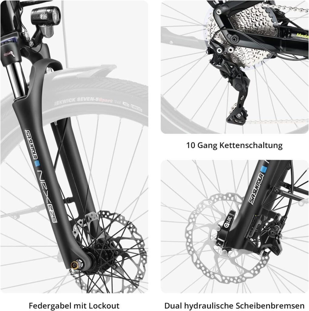 Hepha Trekking 7 Long Range Test - Ausstattung