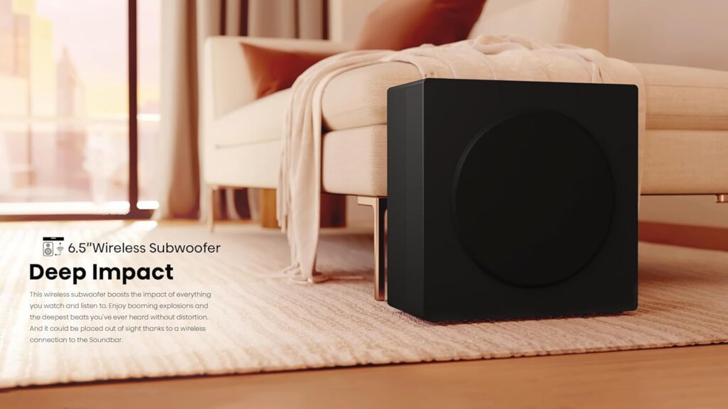 Hisense HS3100 Test - Subwoofer