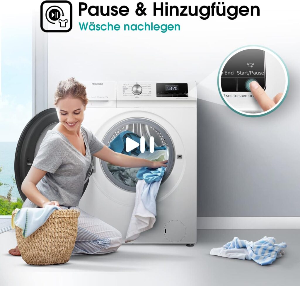 Hisense WFQA1014EVJM Test - Funktionen