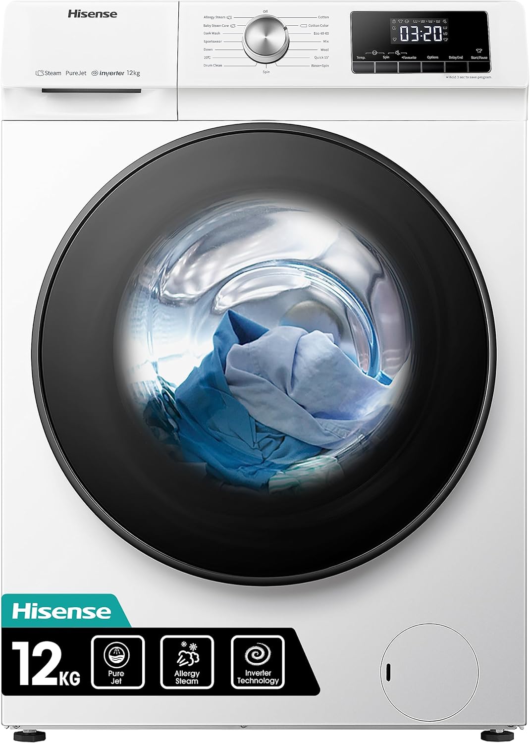 Hisense WFQA1214EVJM Test