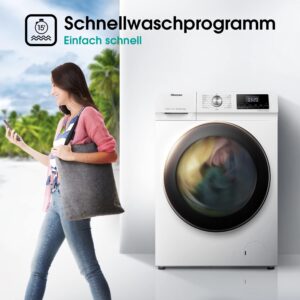 Hisense WFQA8014EVJM Test - Waschprogramm