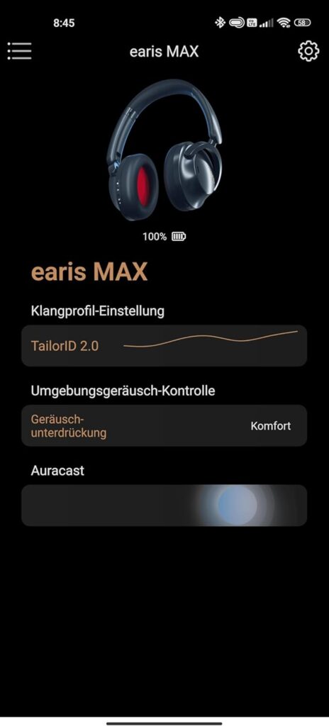 Humantechnik earisMAX Test - Klangprofil