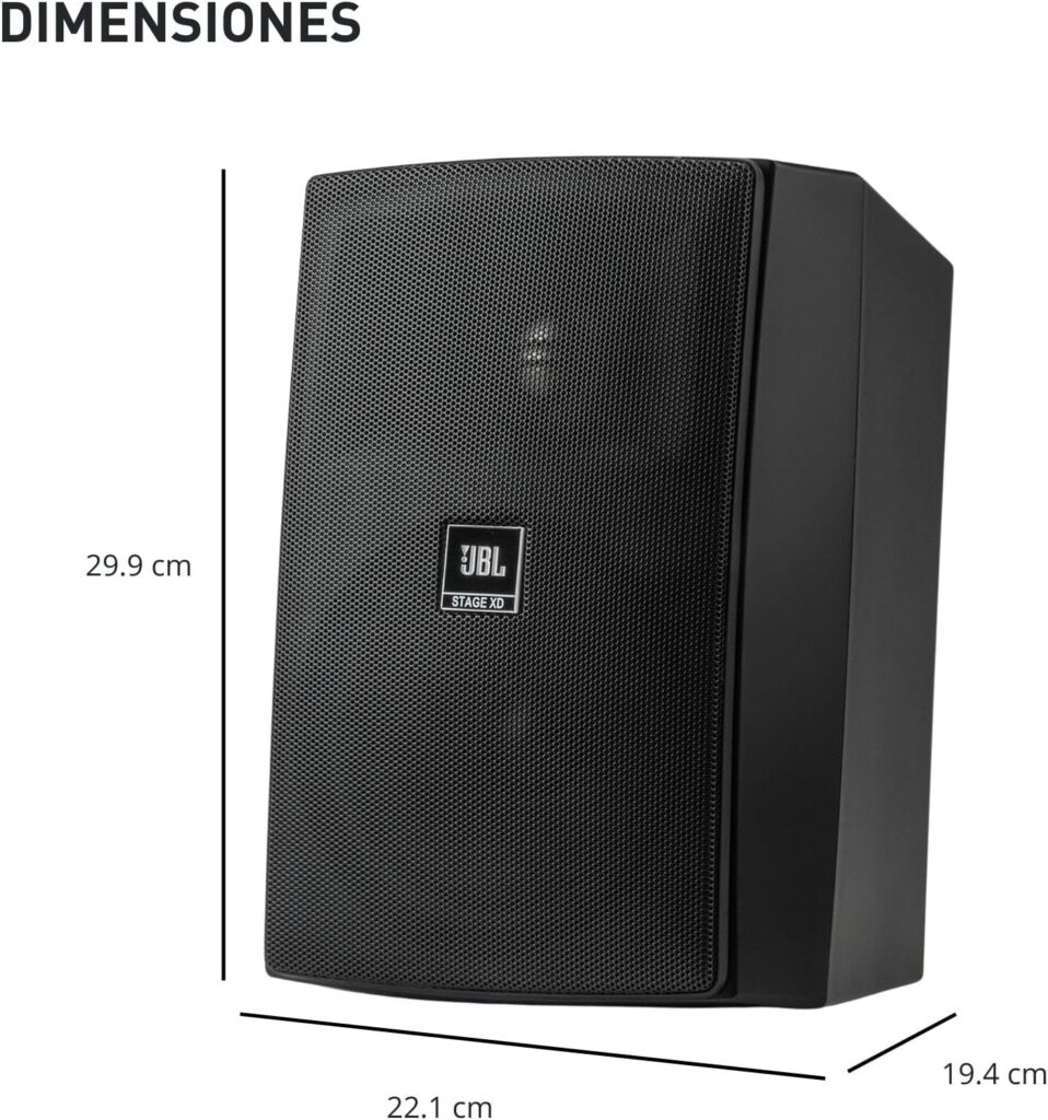 JBL Stage XD-6 Test - Maße