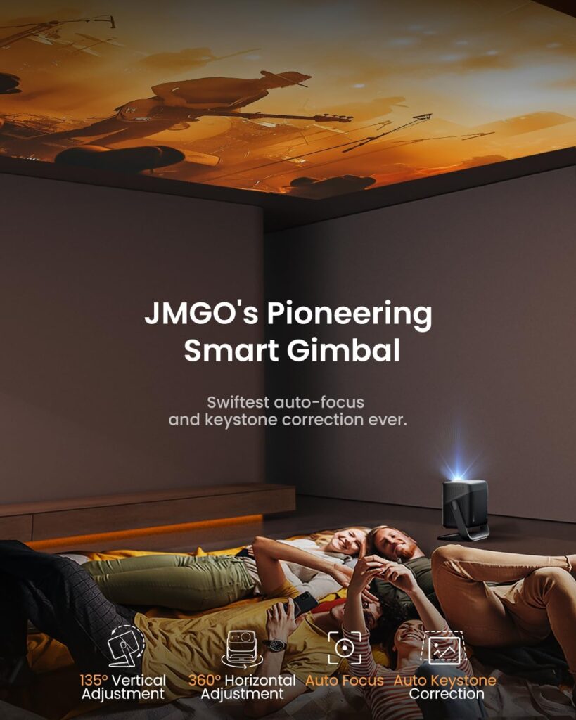 JMGO N1S Pro Test - Smart Gimbal