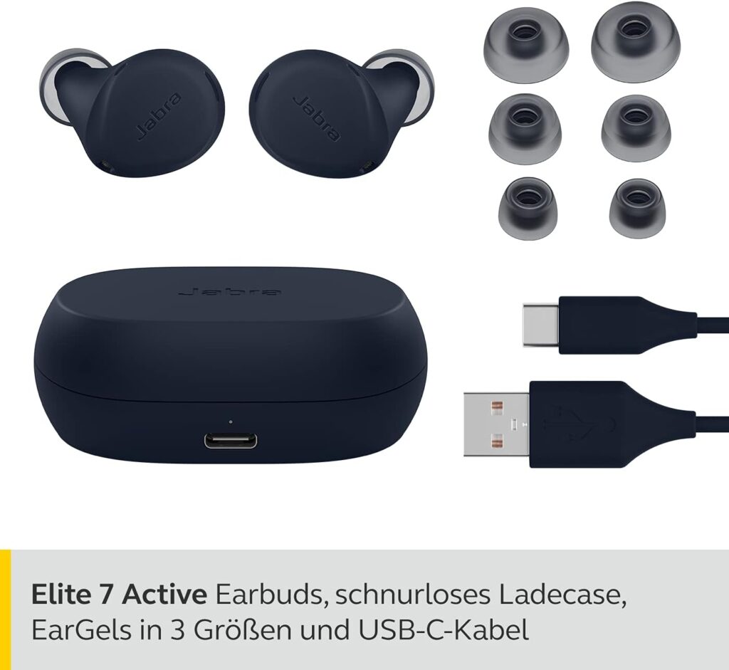 Jabra Elite 7 Active Test - Lieferumfang