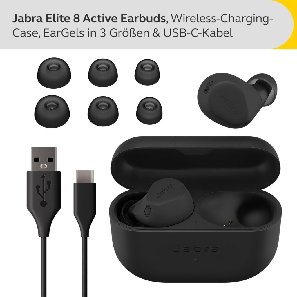 Jabra Elite 8 Active Test - Lieferumfang