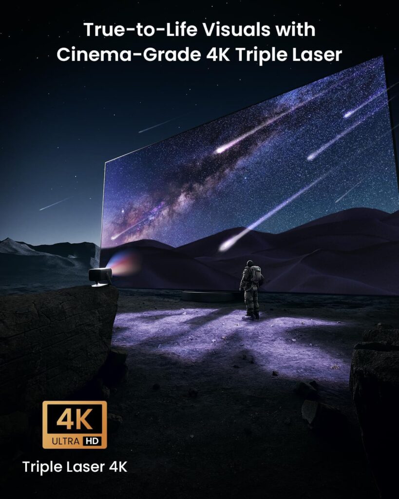 JmGO N1S Ultimate 4K Test - Triple Laser