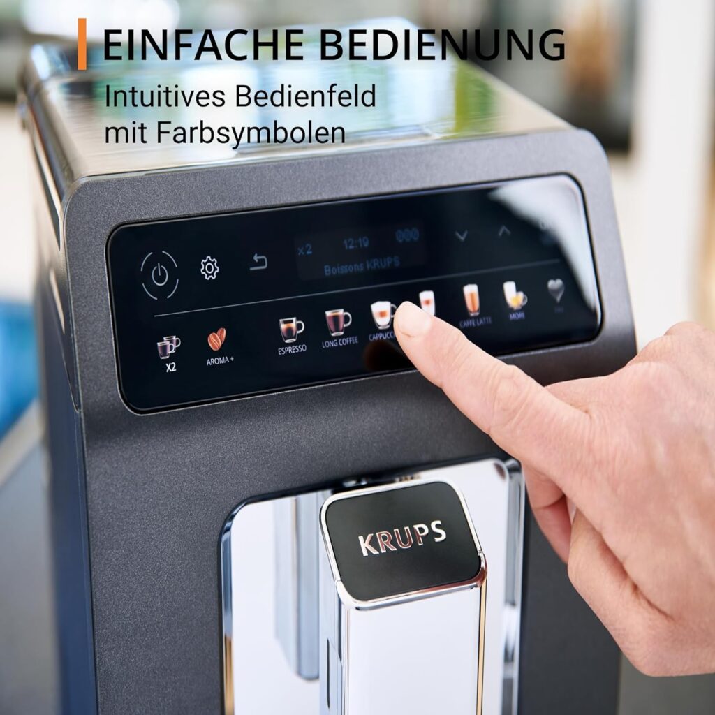 Krups EA895N Test - Bedienung