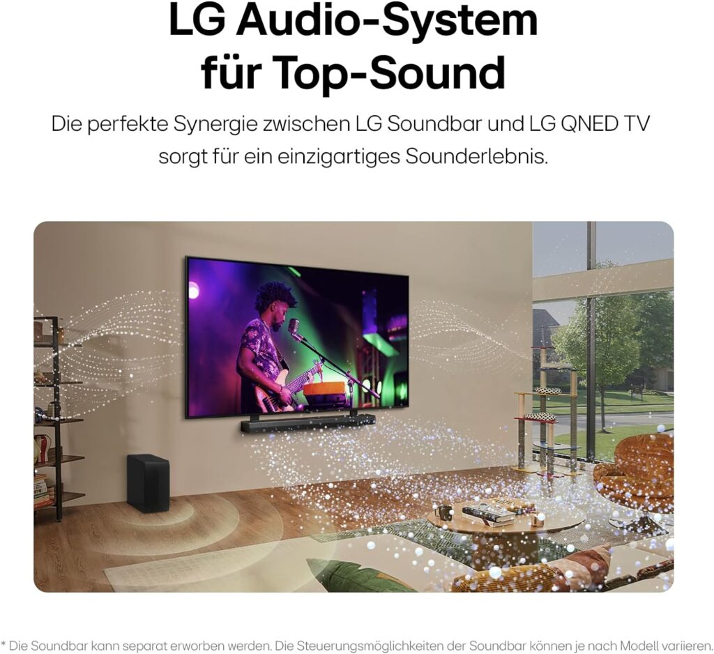 LG 50QNED85T6A Test - Sound