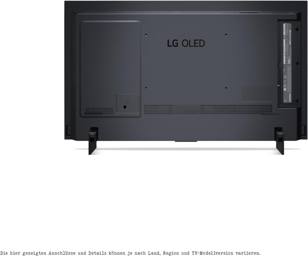 LG OLED42C31LA Test - Rückseite