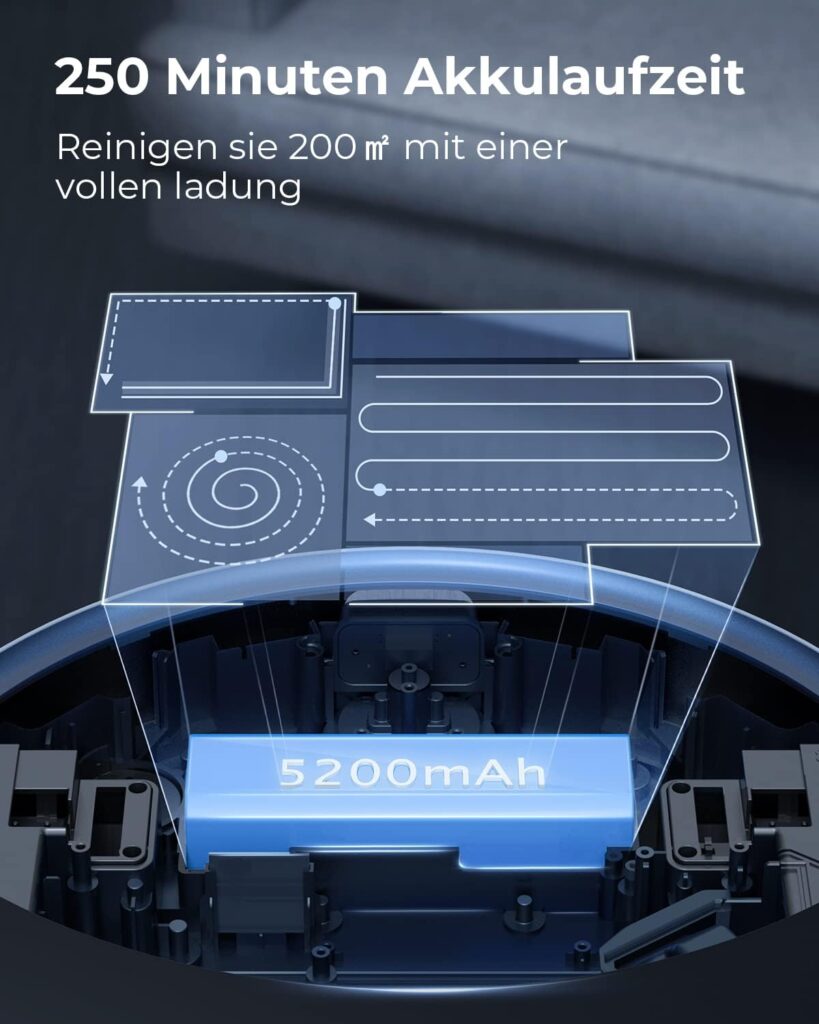 Laresar L6 Pro Test - Akkulaufzeit