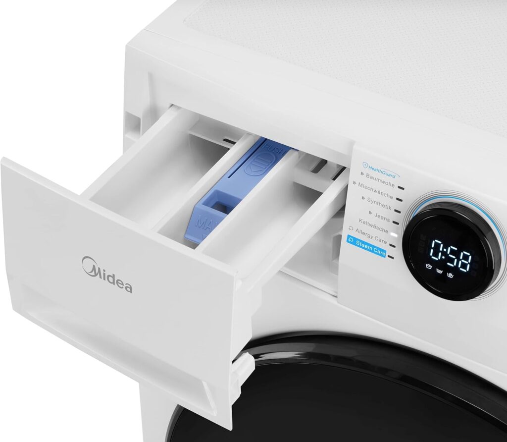 Midea MF100W70-E Test - Dosierung