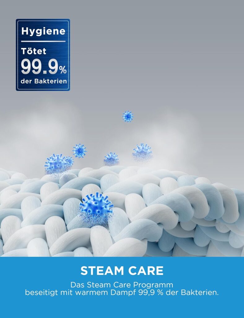 Midea MF10EW70B Test - Steam Care